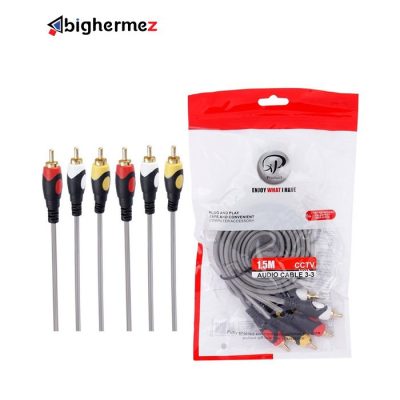 کابل 3 به 3 صدا ایکس پی پروداکت مدل CCTV