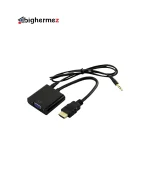 تبدیل تصویر HDMI به VGA کنسولی پی نت به همراه کابل صدا