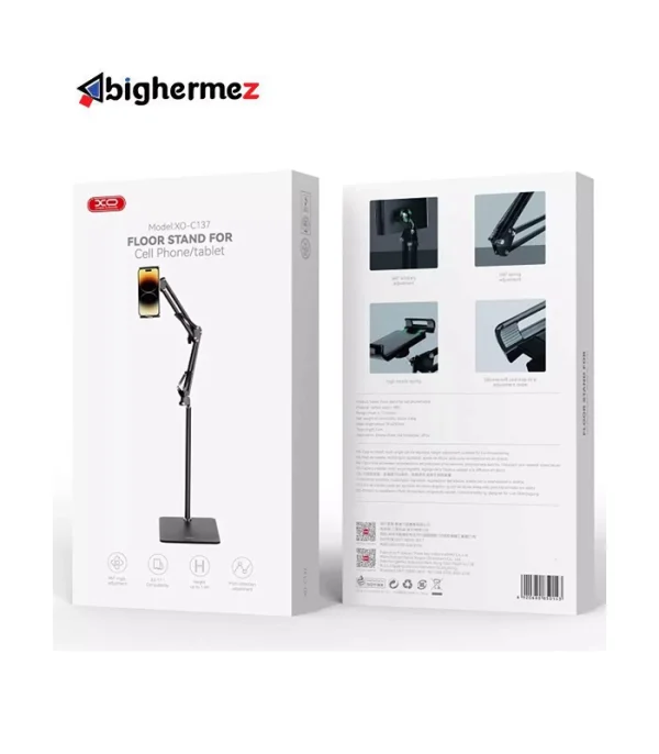 هولدر گوشی موبایل و تبلت با پایه بلند ایکس او  مدل XO-C137 - تصویر 2