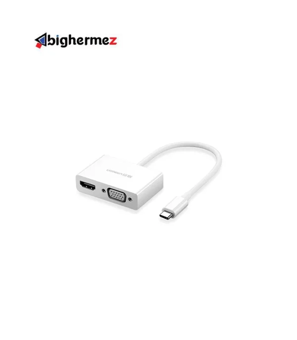 مبدل TYPE-C به VGA/HDMI یوگرین مدل 30843-MM123 - تصویر 1