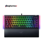 کیبورد باسیم مخصوص بازی ریزر مدل BLACKWIDOW V4 75%