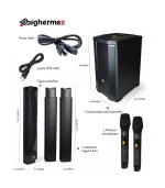 اسپیکر بلوتوث قابل حمل تازاتا PARTY FS-T900 - تصویر 3