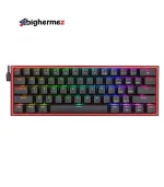 کیبورد باسیم مکانیکال گیمینگ ردراگون مدل K617 FIZZ RGB BLACK