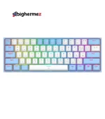 کیبورد باسیم مکانیکال گیمینگ ردراگون مدل K617 FIZZ WB
