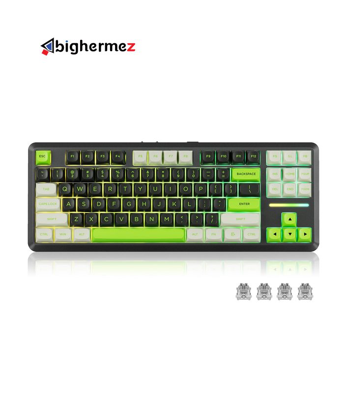 Redragon K734BWG-RGB-PRO کیبورد بی سیم مکانیکال گیمینگ ردراگون مدل WILDSLASH K734 BWG PRO - تصویر 1