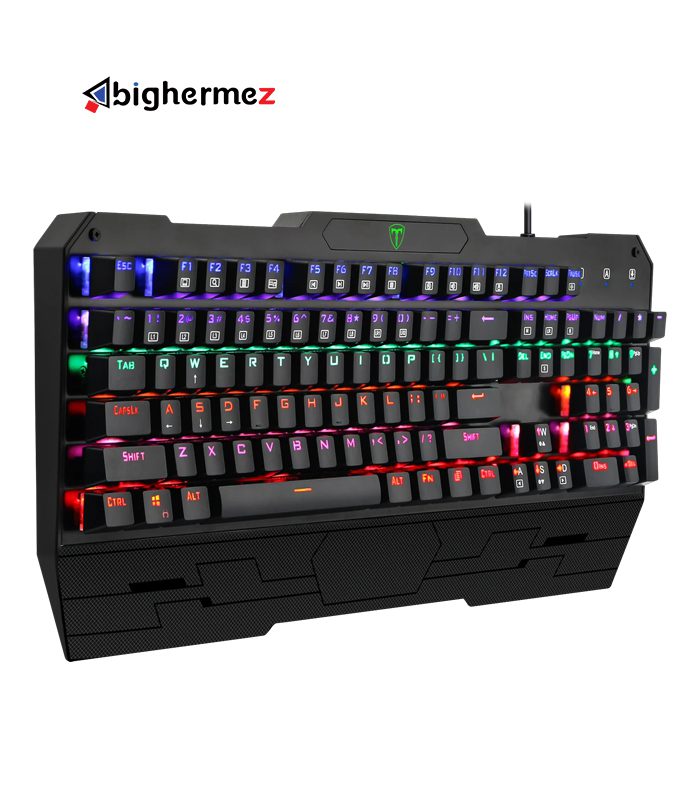 T-Dagger Battleship T-TGK301-1 کیبورد باسیم مکانیکال گیمینگ تی دگر مدل Battleship T-TGK301 - تصویر 1