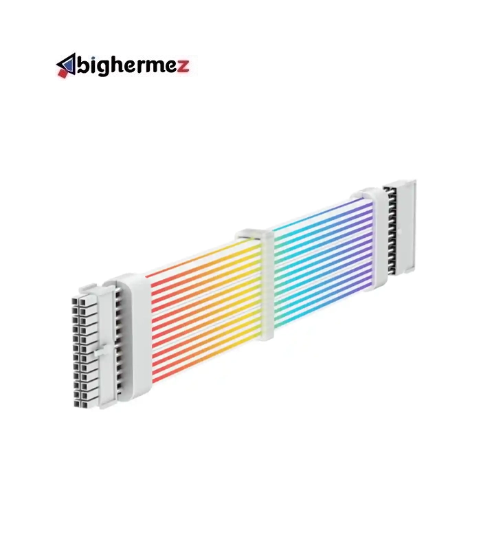 MB 24Pin White 1 کابل اسلیو گیم مکس MB 24Pin White - تصویر 1