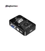 سوئیچ 2 پورت KVM VGA پی نت دستی مدل KM-2