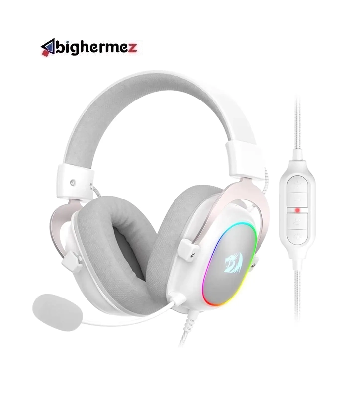 ZEUS-X H510 White RGBZEUS-X H510 White RGB هدست گیمینگ ردراگون مدل ZEUS-X H510 White RGB - تصویر 1