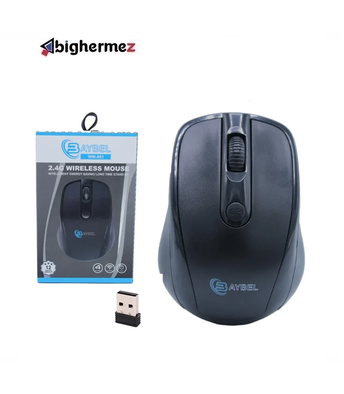 WM 801 BAYBEL موس بیسیم بایبل مدل WM-801 - تصویر 1