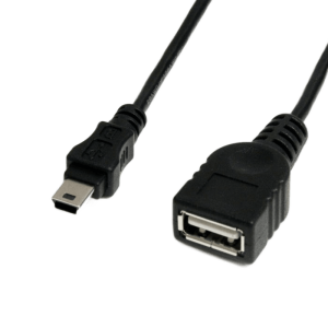 کابل تبدیل ۵ پین به مادگی USB پی نت به طول ۳۰ سانتی متر