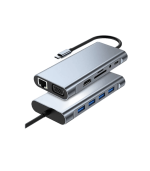 هاب 11 پورت USB3.0 TYPE-C پی نت مدل T-1101