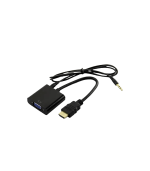تبدیل تصویر HDMI به VGA کنسولی پی نت به همراه کابل صدا