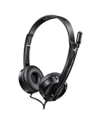 هدفون با سیم رپو مدل H120 Wired Stereo Headset