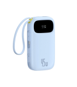 پاوربانک بیسوس مدل QPow 3 45W ظرفیت 10000mAh - آبی