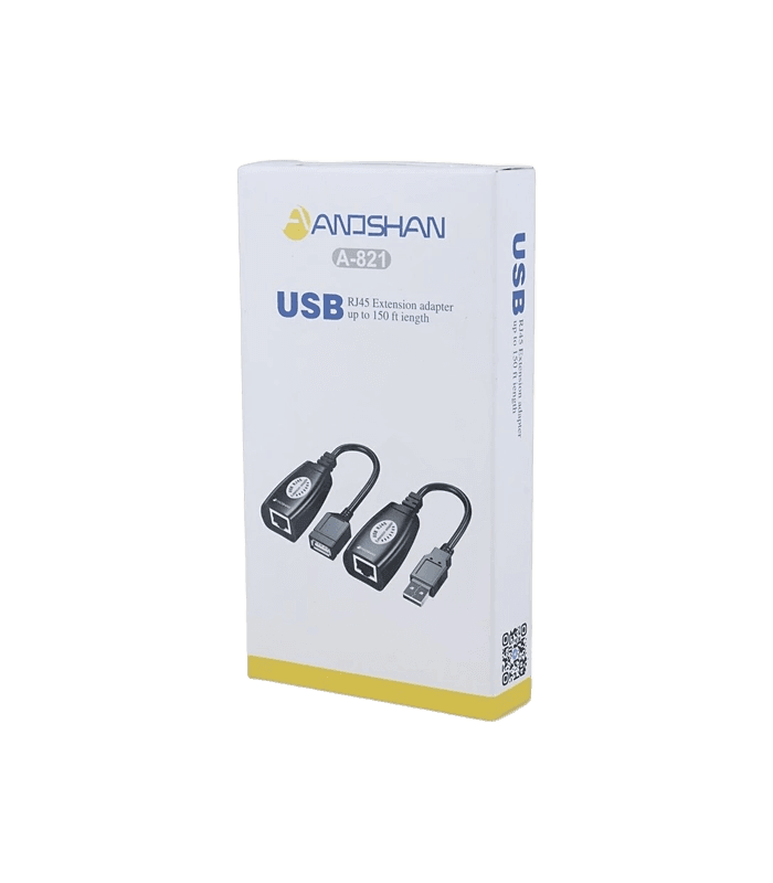 مبدل افزایش طول RJ45 USB تحت شبکه انوشان A-821