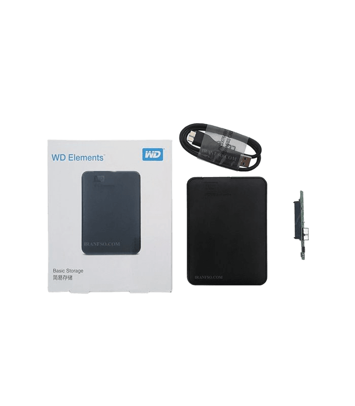 باکس هارد 2.5 اینچی USB3.0 اکسترنال وسترن مدل ELEMENTS