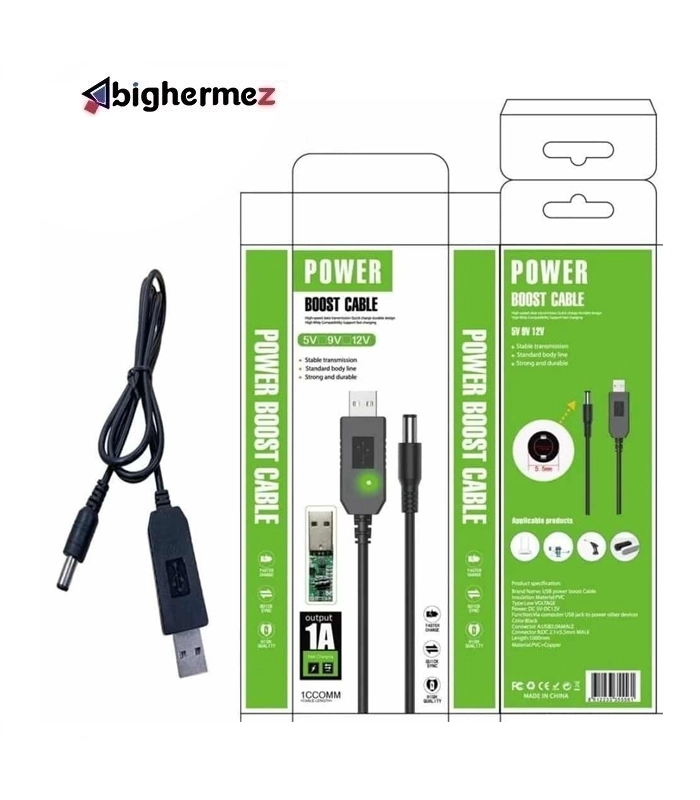 USB ADAPTOR کابل افزاینده ولتاژ USB - تصویر 1